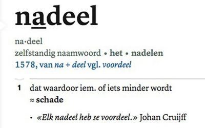 ELK NADEEL HEB Z’N VOORDEEL